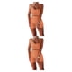 thumbnail image 1 of Eigraketly 2 unids/set Jogging ejercicio mujer chaleco pantalones cortos viajar senderismo Yoga Crop Tops pantalones de cintura alta Kit ropa Type5 NO5, 1 of 6
