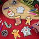 thumbnail image 4 of Kit de manualidades navideñas con pan de jengibre Lonfliness, 30 juegos de imanes para bricolaje, 4 of 7
