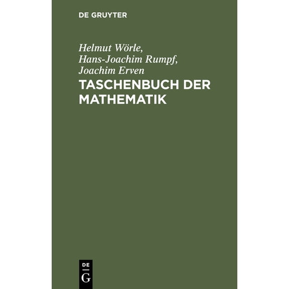Taschenbuch der Mathematik, (Hardcover)