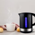 thumbnail image 4 of Courant Cordless 1.7 Liter Electric Kettle, LED Indicator, Washable Filter, Durable, Lightweight, New, Black, 4 of 5