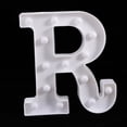 thumbnail image 4 of Alfabeto de plástico  Luz Decoración navideña con control Zulema Control remoto Light Up Letter, 4 of 8