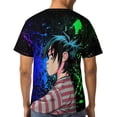 thumbnail image 6 of Noodle Music Gorillaz Unisex Short Sleeve T Shirt Daily Novelty 3D Printed T-Shirts Soft Comfortable Tee Shirt Top For Men And Women, 6 of 7