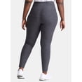 thumbnail image 2 of Athletic Works Women's and Women's Plus ButterCore Full Length Leggings with Pockets, Sizes XS-4X, 2 of 6