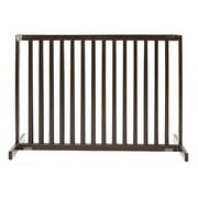 30" Kensington - Small Free Standing Wood Pet Gate - Mahogany