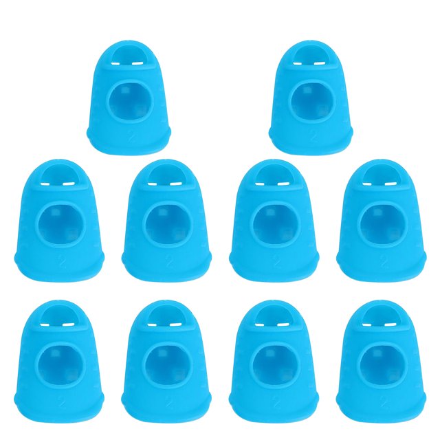 Guitar Finger Cover Guitar Silicone Finger Protection Cover Kids Adult 10Pcs