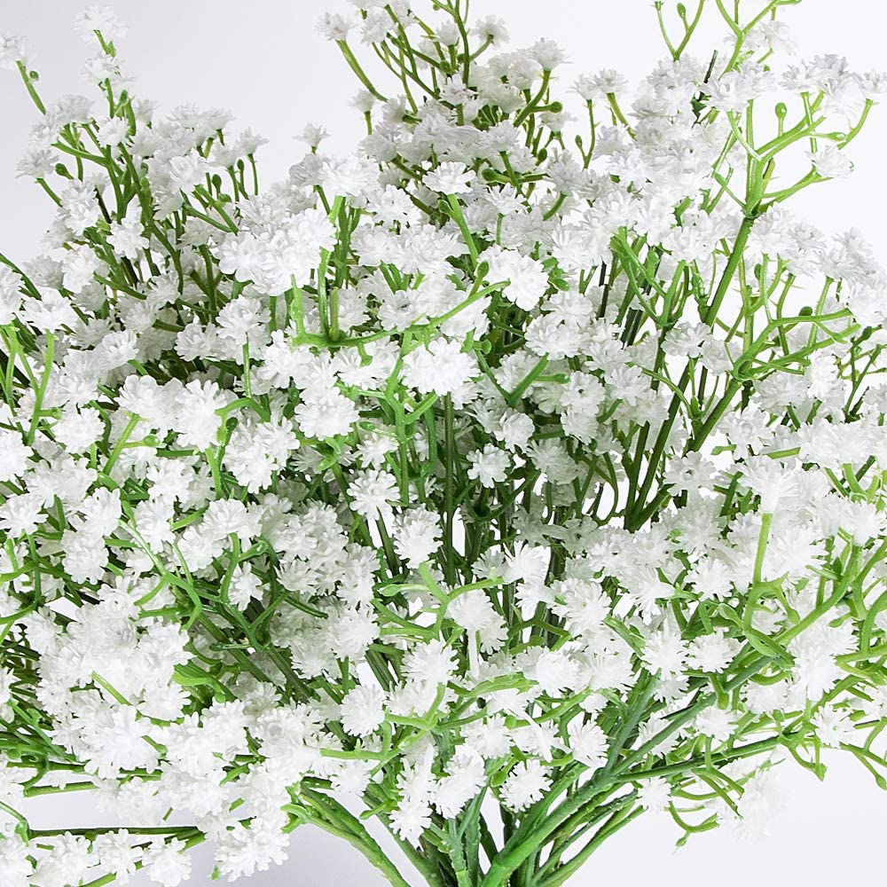 Baby Breath,Gypsophila Artificial Fake Silk Plants,Real Touch