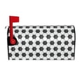 thumbnail image 2 of Lsque Soccer Mailbox Cover Standard Size ,Magnetic Mailbox Covers Post Wraps Letter Box Cover -25.5x21 in, 2 of 9