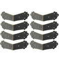 thumbnail image 7 of Home Box Corner Protector Vintage Bronze Tone Guard Edge Cover Book Table Desk Jewelry Box Corner Decor 8pcs, 7 of 7