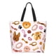 thumbnail image 1 of Balery Cute Dog Bolsa Tote Estilo Estético con Cremalleras, Bolsa de Hombro, Bolsa de Compras Grande y Plegable, 1 of 8
