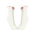 thumbnail image 3 of Kamentoy Women's Christmas Socks Snowman Mid-Calf Socks Women Christmas Crew Socks Thick Fuzzy Plush Socks Soft Warm Winter Sleep Socks, 3 of 6