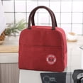 thumbnail image 3 of Botella de leche portátil para comida de bebé de 6L, bolsas de aislamiento de almacenamiento en frío/calor, caja de comida impermeable, bolsa Almacenamiento y organización del hogar Vino rojo Injueey HA6448-03B, 3 of 6
