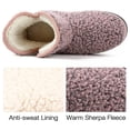 thumbnail image 6 of Ravelier Women's Fuzzy Fleece House Bootie Ladies' Memory Foam Slipper with Rubber Sole, 6 of 6