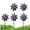 Color a, variant on Reflective Pinwheels with Stakes, Colorful Sparkly Lawn Windmill, Plastic Reflective Pinwheels Device for Balcony Party Yard Garden Farm Decorations