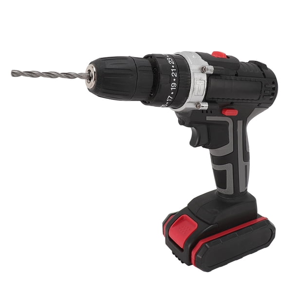 M Buder Taladro Inalámbrico Eléctrico 21V Kit 30 Piezas Destornillador de Alta Potencia 350Nm Bricolaje Profesional 30 cm / 11.8 in