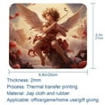 thumbnail image 5 of Cupid Gaming Mousepad Square, 8.3x9.8 Inch Non-Slip Rubber Bottom Printed Mouse Mat for Office and Gaming, 5 of 6