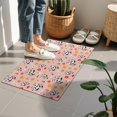thumbnail image 4 of Pink Cow Flower Cow Pattern Door Rugs,Washable Non Slip Door Mats Indoor,Decorative Door Mats,Entry Mat Indoor for Entrance,Bedroom,Kitchen,Bathroom,16"x24", 4 of 6