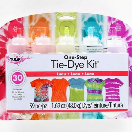 UPC: 0017754316769 | Tulip One-Step Luau Tie Dye Kit – 3 Colors – Makes 9 Projects