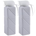 thumbnail image 1 of Plegable 2 Uds. Útil Silicona Reutilizable 620ml para Acampar Senderismo Y Correr, 1 of 9