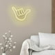 thumbnail image 5 of Luz de neón LED USB Jinwen Mano Beige, 5 of 8
