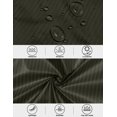 thumbnail image 4 of Little Donkey Andy Men's Waterproof Hiking Jackets Lightweight Windproof Coats for Fishing Camp UPF50 Olive Night S, 4 of 7