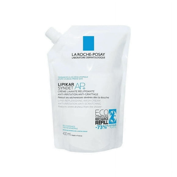 La Roche Posay Lipikar Syndet AP+ Body Cleaning Gel 400 ml- Refil