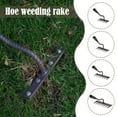 thumbnail image 2 of Dethatching Rake,Iron Rake for Gardening and Weeding,5/6/7/8 Teeth Carbon Steel Rakes for Gardening,Small Garden Rake Heavy Duty Garden Tool,Hand Rake for Sturdy Dethatching Gardening, 2 of 7