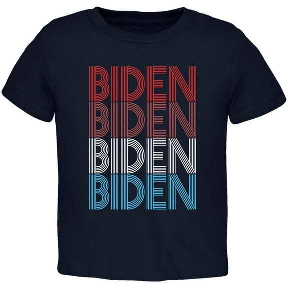 Election 2020 Joe President Biden Vintage Style Toddler T Shirt Navy 2T