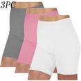thumbnail image 1 of Leggings de yoga de moda para mujer, 3 piezas, para fitness, correr, gimnasio, para mujer, sólidos, deportivos, activos, pantalones de poliéster para mujer., 1 of 3