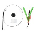 thumbnail image 3 of Interactive Handheld Cat Feather Stick With Suction Cup, Powerful Base, Replaceable Toy Head, Hand Held Interactive Mode, Suitable For Cats, 3 of 8