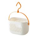 thumbnail image 1 of Cesta de almacenamiento de plástico con gancho para colgar en la ducha, organizador colgante para cocina, 1 of 2