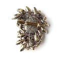 thumbnail image 4 of Broche con forma de hoja de diamantes de imitación, accesorio de joyería para vestir, 4 of 5