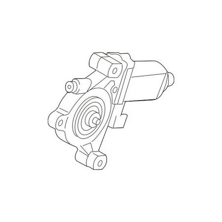 Genuine OE Volkswagen Window Motor - 8W0-959-802