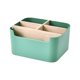 thumbnail image 2 of Contenedor de Caja BLESIY Organizador de Almacenamiento de Escritorio Cuadrado Verde, 2 of 8