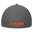 thumbnail image 4 of Men's Fanatics Gray Philadelphia Flyers Clincher Team Stripes Flex Hat, 4 of 5