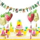 thumbnail image 2 of KAKOWELY Pancarta decorativa con letras de frutas para fiesta, banderines colgantes para fiesta de cumpleaños, 2 of 4
