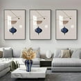 thumbnail image 5 of Gold and White Ginger Jars,White Vases Home Decor,Handmade Porcelain Vases with Lid for Living Room,Ceramic Vase 18 in for Cafe,Beautifully Packaged Gifts (Blue-1, 14in), 5 of 14