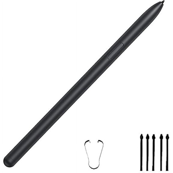 xzyuan Mystic Black Tab S7 FE Pen for Samsung Galaxy Tab S7 FE SPen Stylus Pen Replacement Free 5 Tips for Samsung Galaxy Tab S7 FE Stylus S Pen