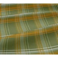thumbnail image 5 of oneOone Viscose Jersey Light Green Fabric Madras Check Craft Projects Decor Fabric Printed By The Yard 60 Inch Wide, 5 of 5