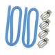 thumbnail image 4 of Manguera de repuesto para bomba de 2 piezas de 59 pulgadas para piscinas elevadas, cortada a la longitud deseada, con accesorios y mangueras. Azul, 4 of 9