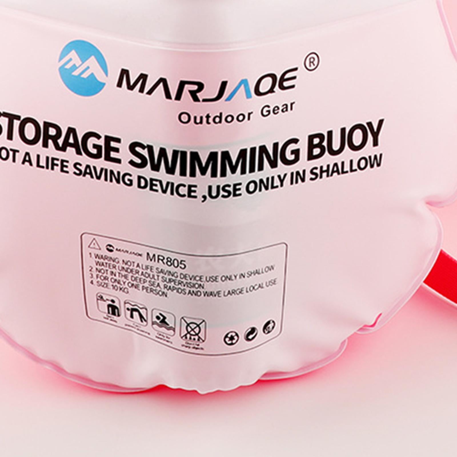 Axioma 20L Waterproof Swim Bouy with Storage Space Inflatable Dry Bag Bright Color Swim Rosy