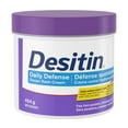 thumbnail image 1 of Desitin Daily Defense Baby Diaper Rash Cream with 13% Zinc Oxide, Barrier Cream to Help Treat, Relieve & Prevent Diaper Rash, Hypoallergenic, Dye-, Phthalate- & Paraben-Free, 454 g, 1 of 9