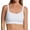 White, variant on Women's Bali DFMSBR Comfort Revolution Modern Seamless Bralette (Black XL)