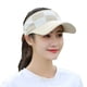 thumbnail image 3 of 2 piezas de visera deportiva para hombre y mujer, gorra de béisbol con parte superior hueca ajustable, gorra de algodón, 3 of 5