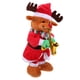 thumbnail image 5 of Muñeco de peluche animado, adorable peluche de alce navideño, juguete musical con sonido, muñeca de música eléctrica, regalo para niños, decoración del hogar sin batería, 5 of 8