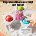 thumbnail image 4 of Eolstice Suction Cup Spinning Toy, Rotating Educational Game, Smooth Spinners Activity, For Bath Fun, Table Entertainment, Pressing Style, Childrens Toy(B), 4 of 6