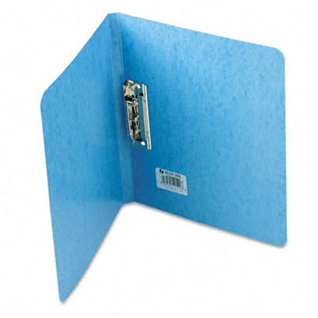 Presstex Grip Punchless Binder with SpringAction Clamp 5/8in Cap Light Blue