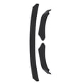 thumbnail image 1 of 4 Pieces Car FrontFront Lip Body Kit ABS Lip Chin Spoiler Splitter Universal, 1 of 7