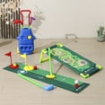 thumbnail image 4 of Trimate Toddler Golf Set with 2-in-1 Cornhole Board, Golf Club for Indoor and Outdoor Sports, Perfect for Kids' Active Play, Learning, and Development, Encourages Coordination and Fun, 4 of 13