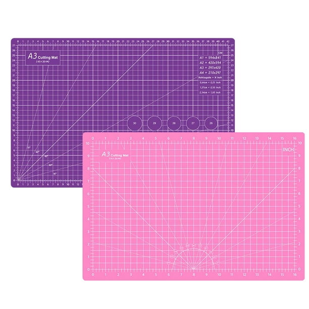 Tapete de corte Headley Tools 45 x 30 cm autorreparable de doble cara