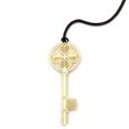 thumbnail image 2 of fashionhome Golded Plated Hollow Snowflake Leaves Metal Bookmarks Book Mark with Hanging Rope, 2 of 3